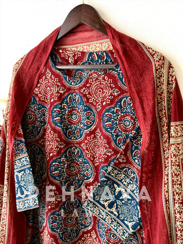 Cotton Printed Suit 313