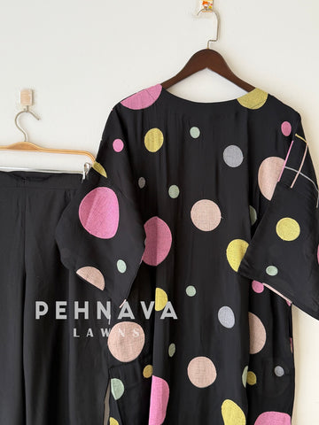 Polka Dot Appliqué Three Piece Set