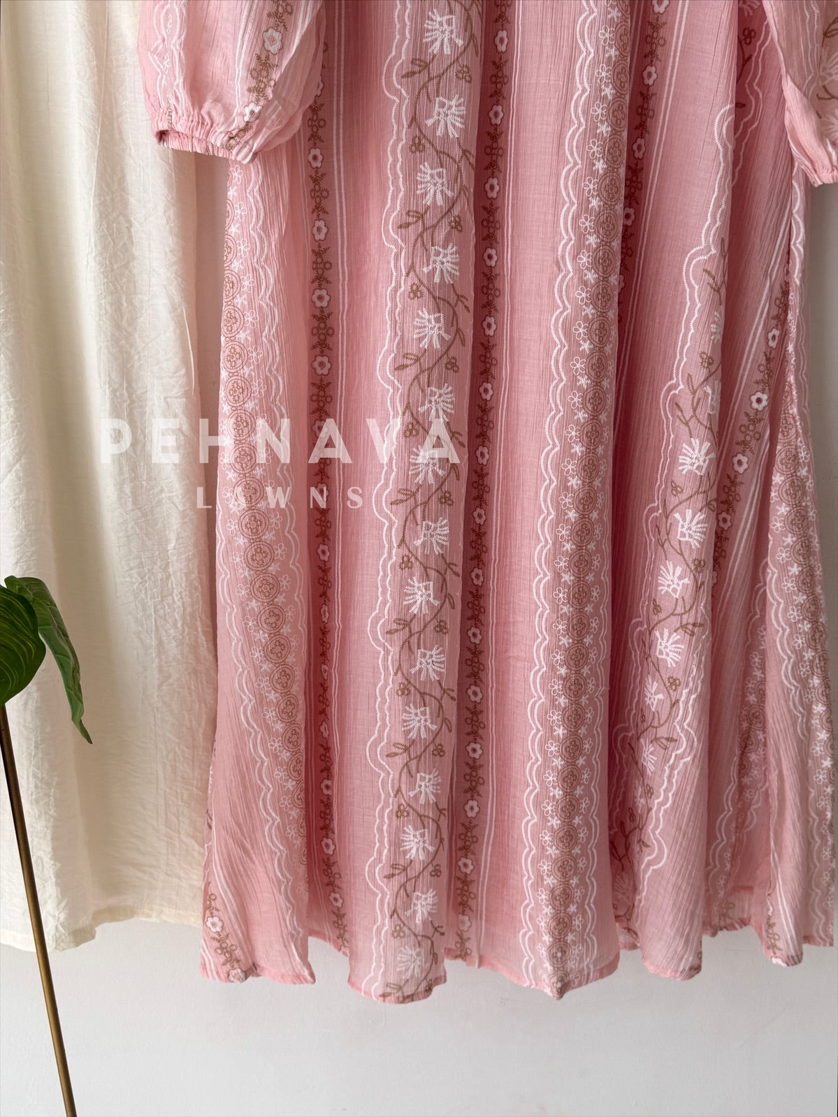Floral embroidered Imported Co-ord Set-6180