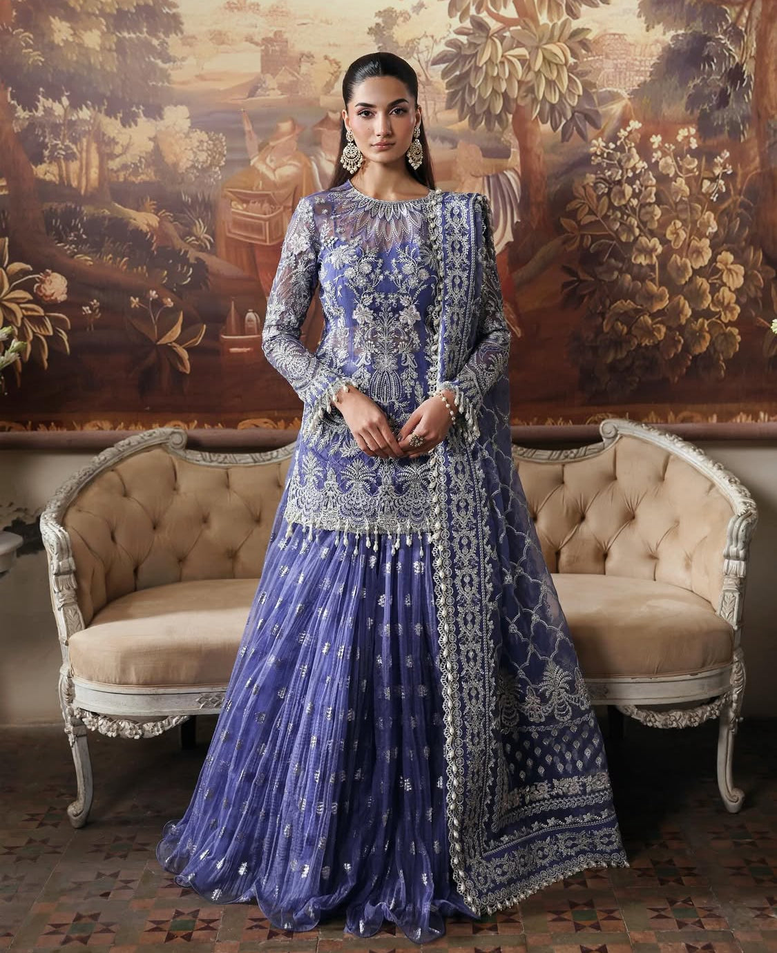 The Silver Dewdrop Premium Suit - BLOOMVEIL