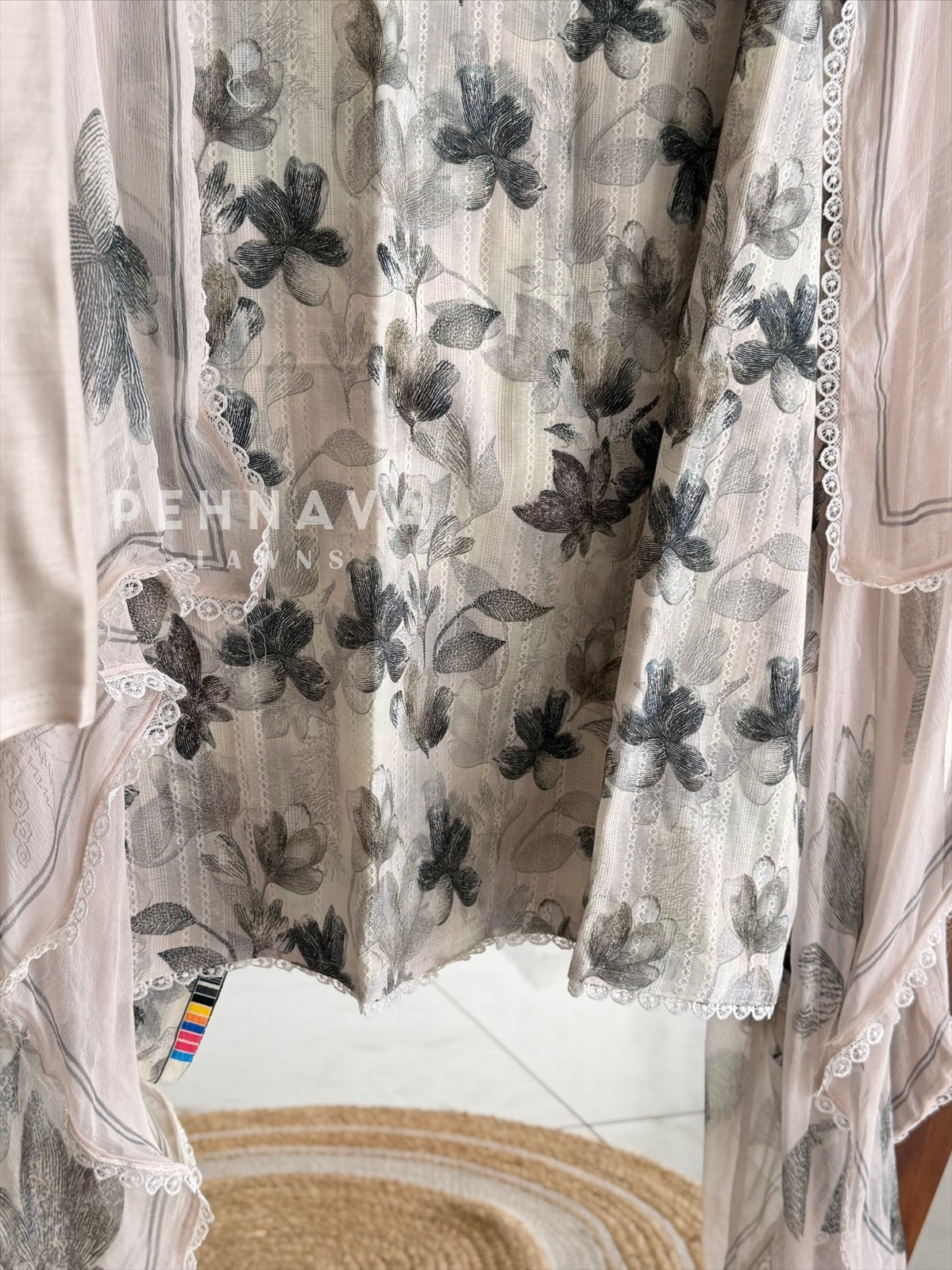 Floral Printed Unstitched Suit -Payal 4312