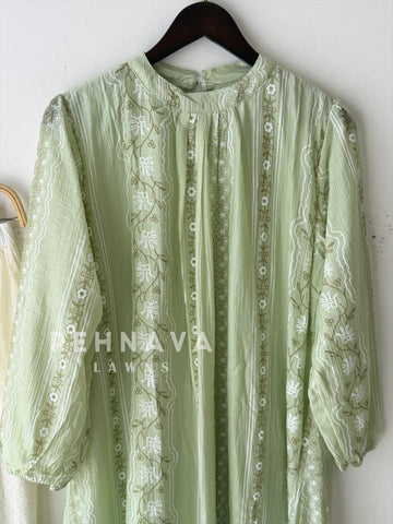 Floral embroidered Imported Co-ord Set-6180