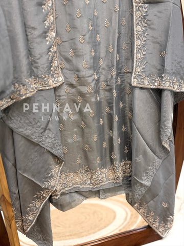 Handworked Unstitched Suit 8005