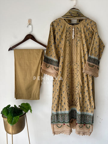 Embroidered Casual Ready To Wear Suit-21005-6
