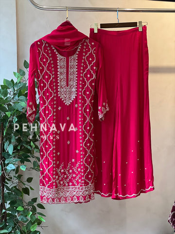 Heavily Handworked bottom with Pure Chiffon Dupata