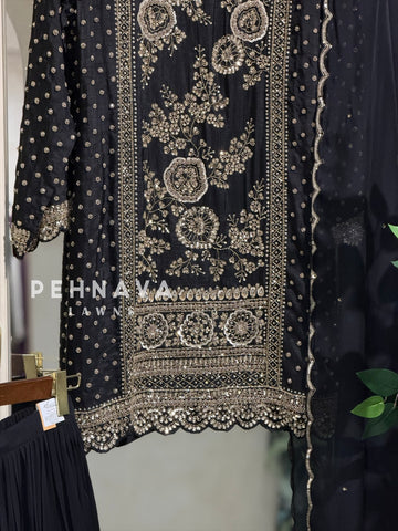 Premium Handworked Chinnon Ensemble