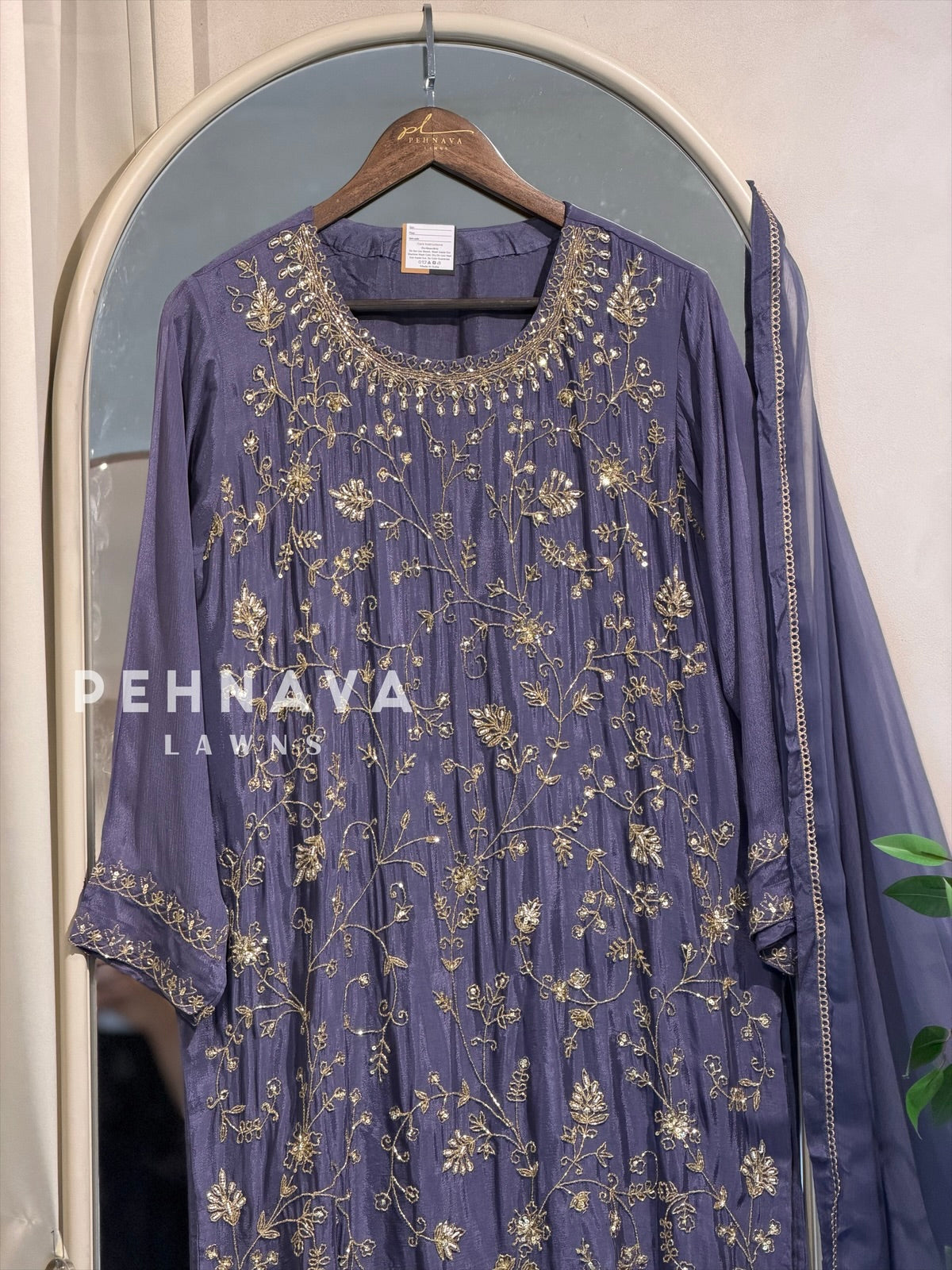 Premium  Handworked Skirt set