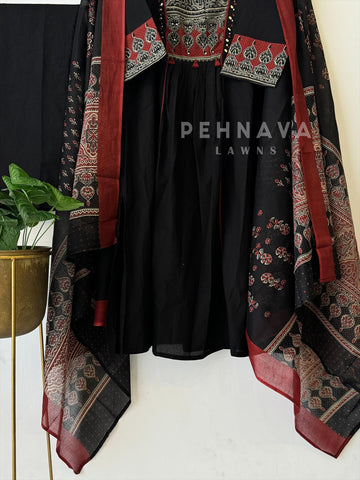 Cotton Yoke Mirror Suit Set