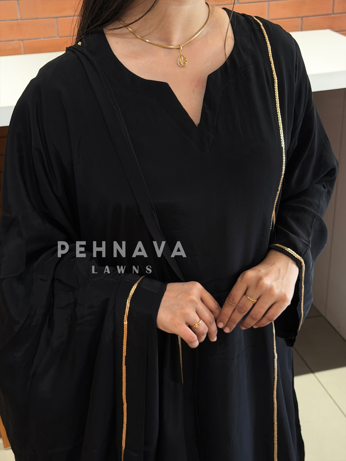 Panel Detailed Three Piece Ensemble 5032
