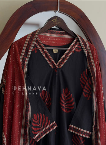Printed Cotton Suit Set