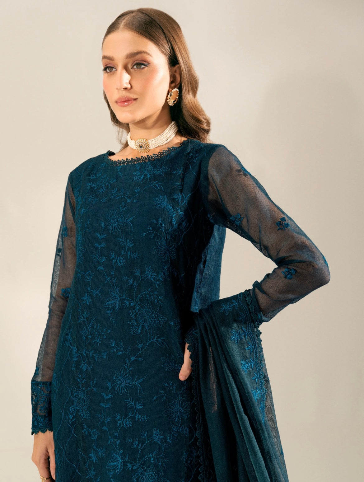 Luxurious Pakistani Pret Wear-D1