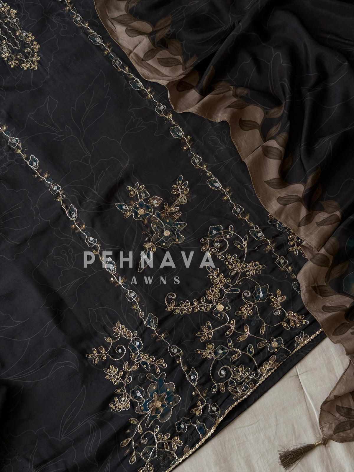 Muslin Unstitched Suit-KT-331-B