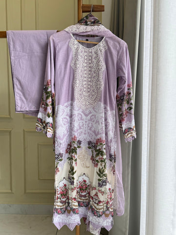 Trendy Pakistani Casual suit-4577