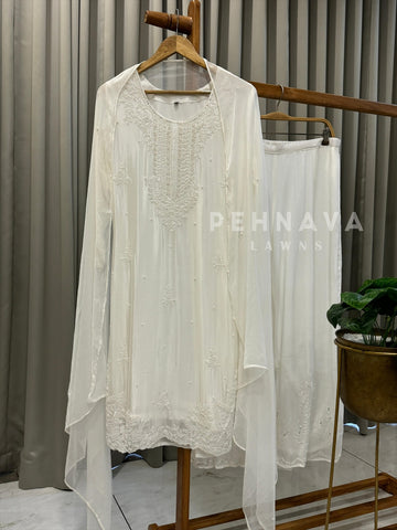 Premium Hand Work Ethnic Suit - Pehnava Lawns