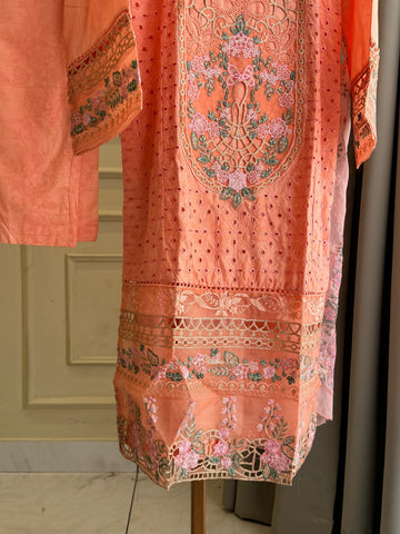 Premium Pure Lawn Embroidered Suit - 05
