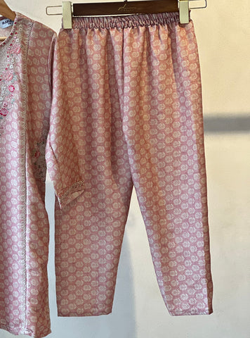Kids party 2 piece wear -ready to wear- A43 - Pehnava Lawns