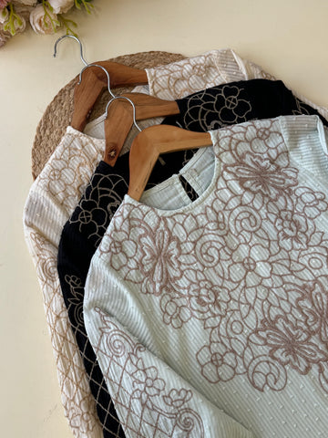 Pretty tunics with Embroidery Detailings