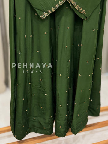 Hand-embellished 3-piece suit