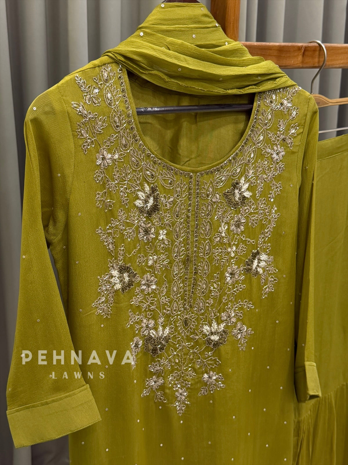 Premium Handworked Chinnon Suit