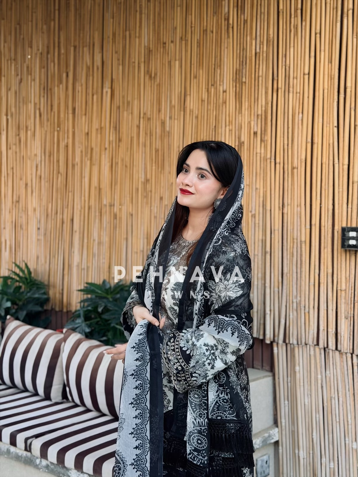 Printed Cotton Suit 1344