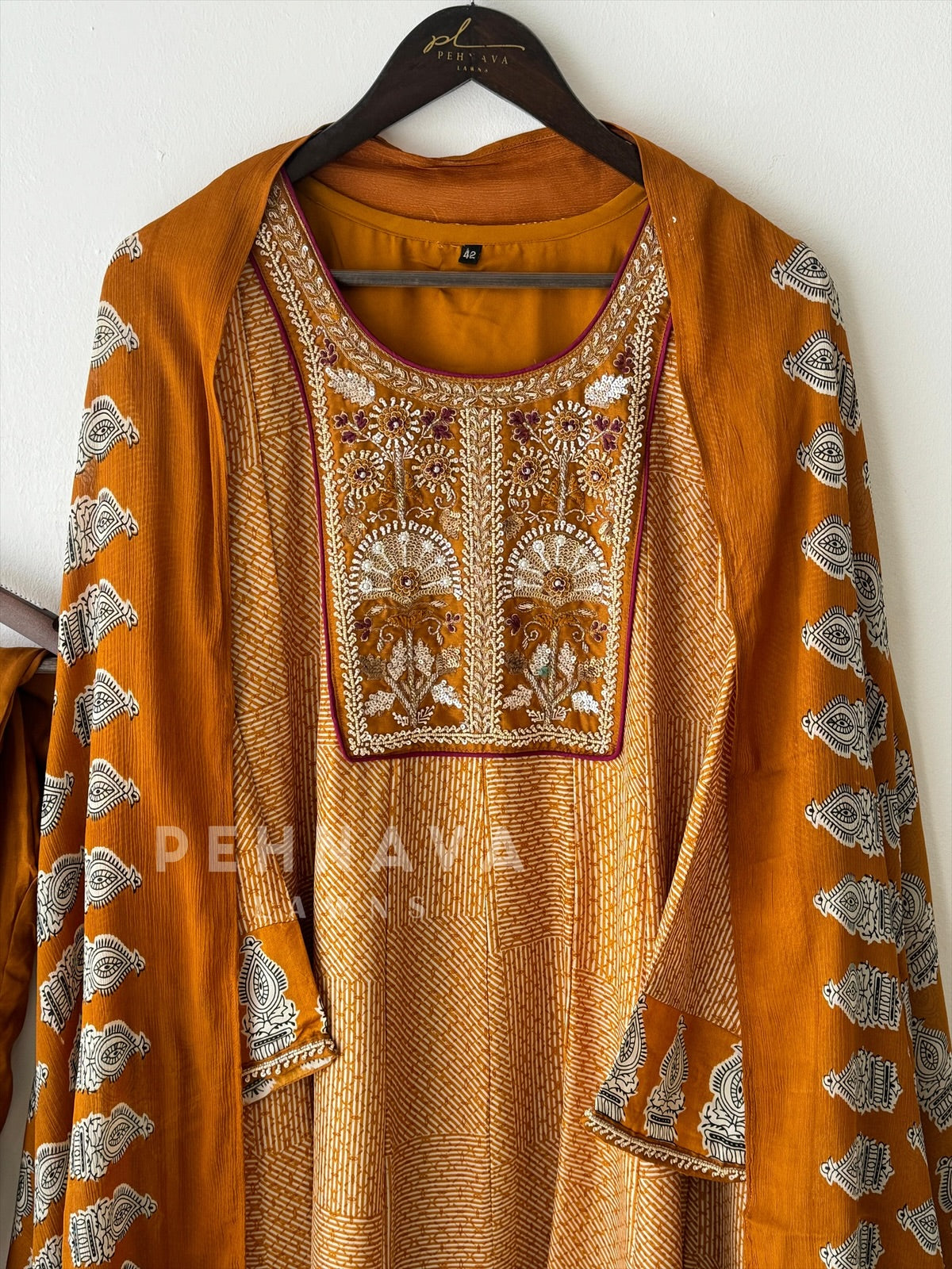 Premium Handworked Anarkali