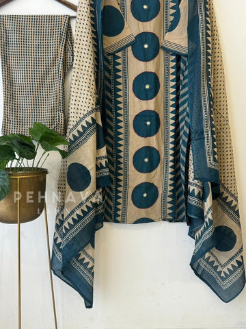 Ethnic Ensemble Suit Set-18712 - Pehnava Lawns