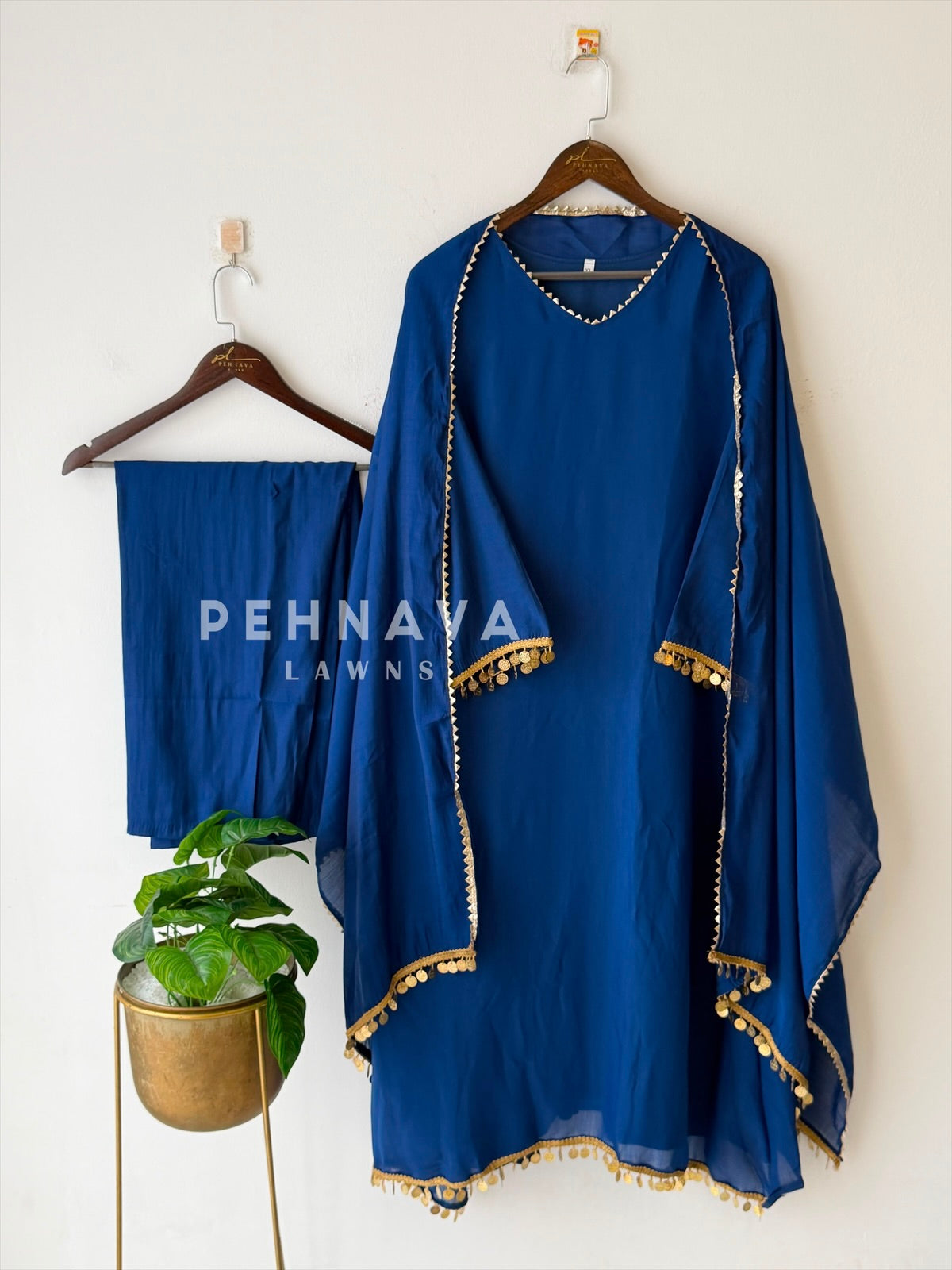 Tassel Work Three Piece (5-8 Days Dispatching Time)