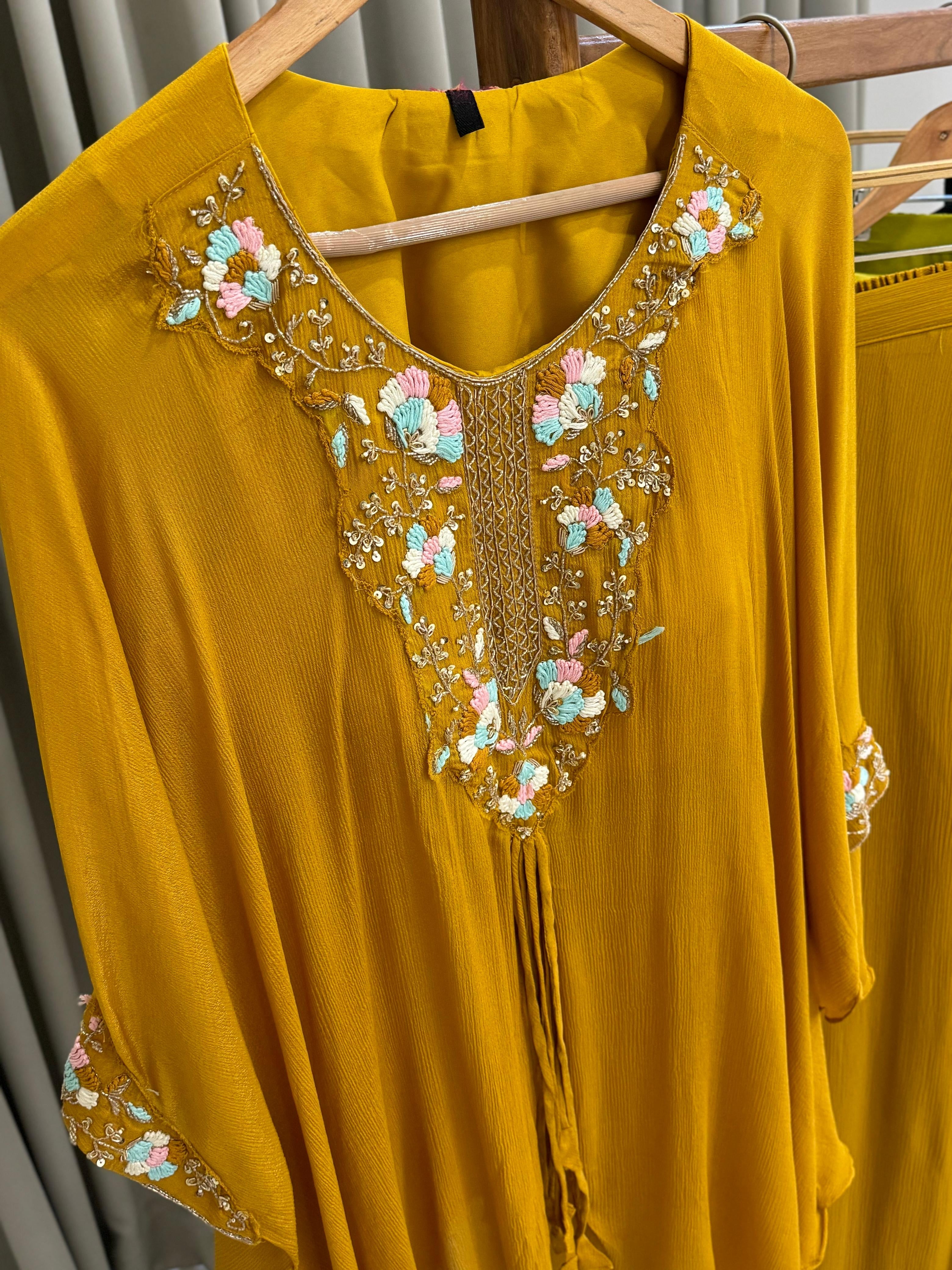 Indo-Western Chinnon Party wear Dress