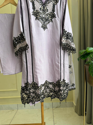 Lace Trimmed Tunic Salwar
