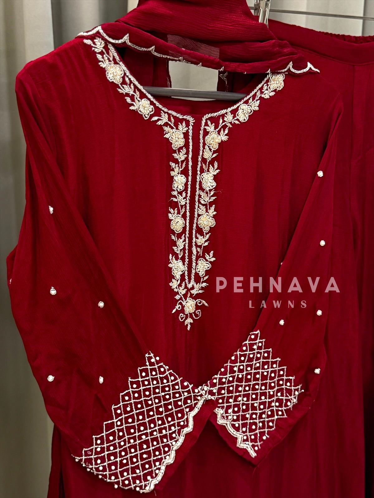 Premium Handworked Chinnon Suit