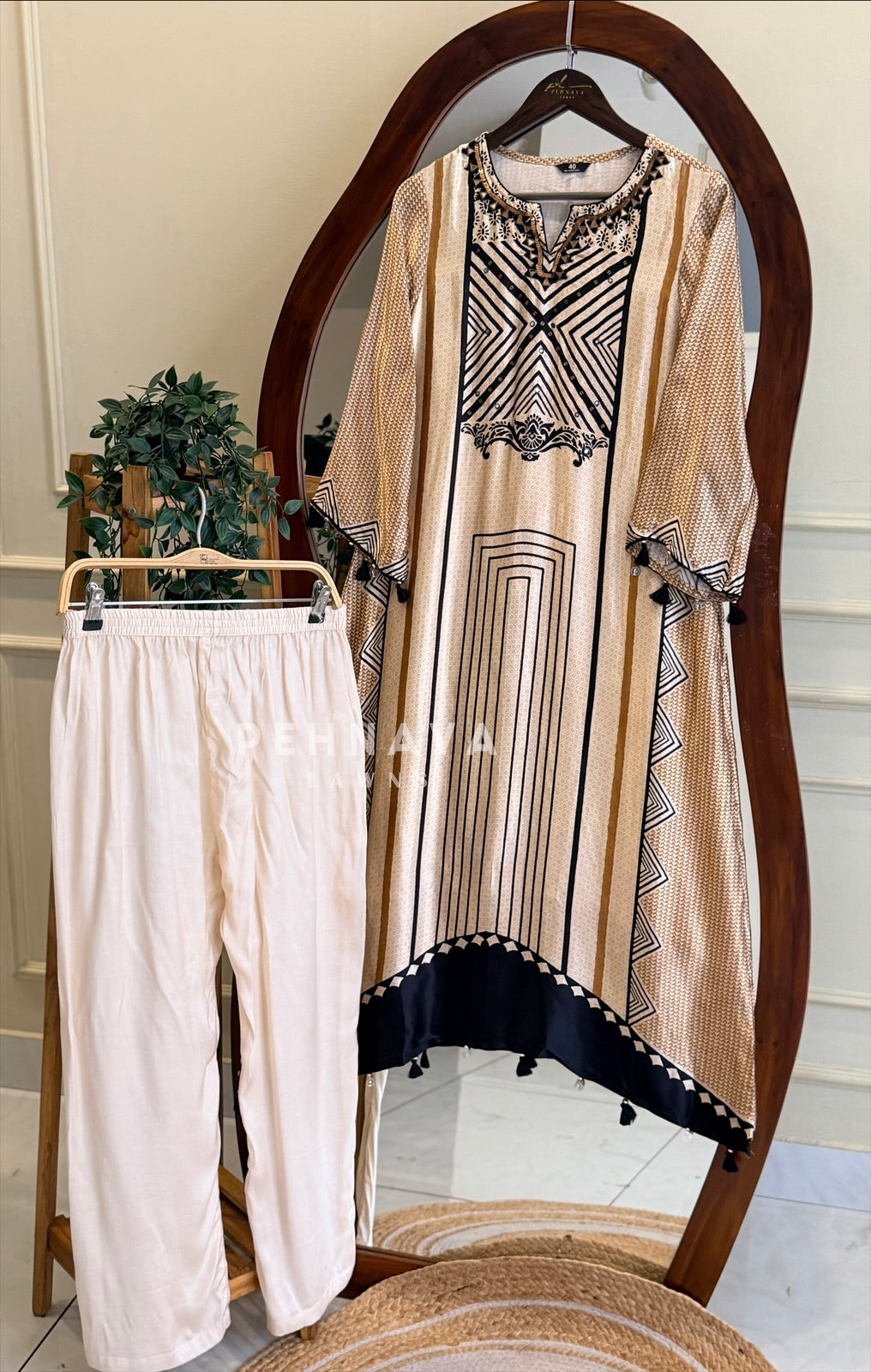 Tassel Detailed Co-ord Set 4579