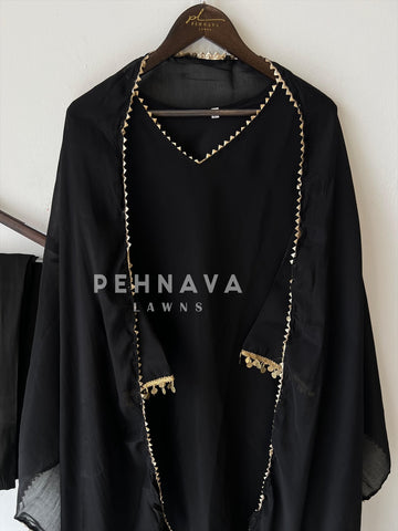 Tassel Work Three Piece(5-7 Days Delivery Time) - Pehnava Lawns