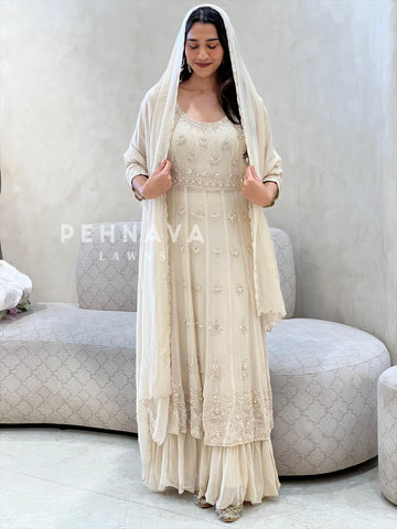 Heavy Handworked Anarkali Suit-6308