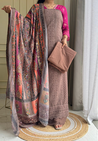 Party wear Georgette Suit