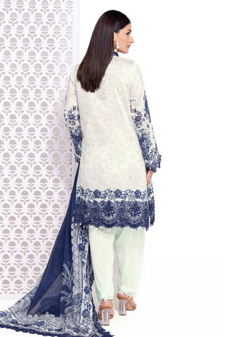 Khaadi Unstitched embroidered Lawn suit-7930