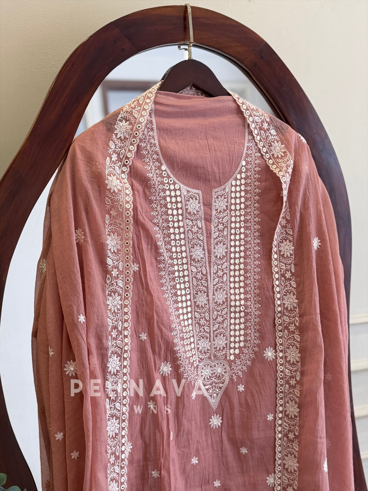 Embroidered Unstitched Suit-1007SK