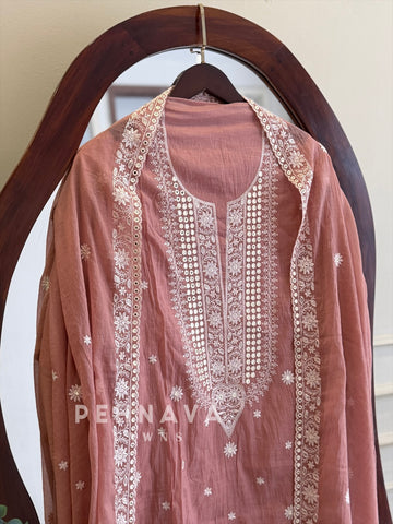Embroidered Unstitched Suit-1007SK