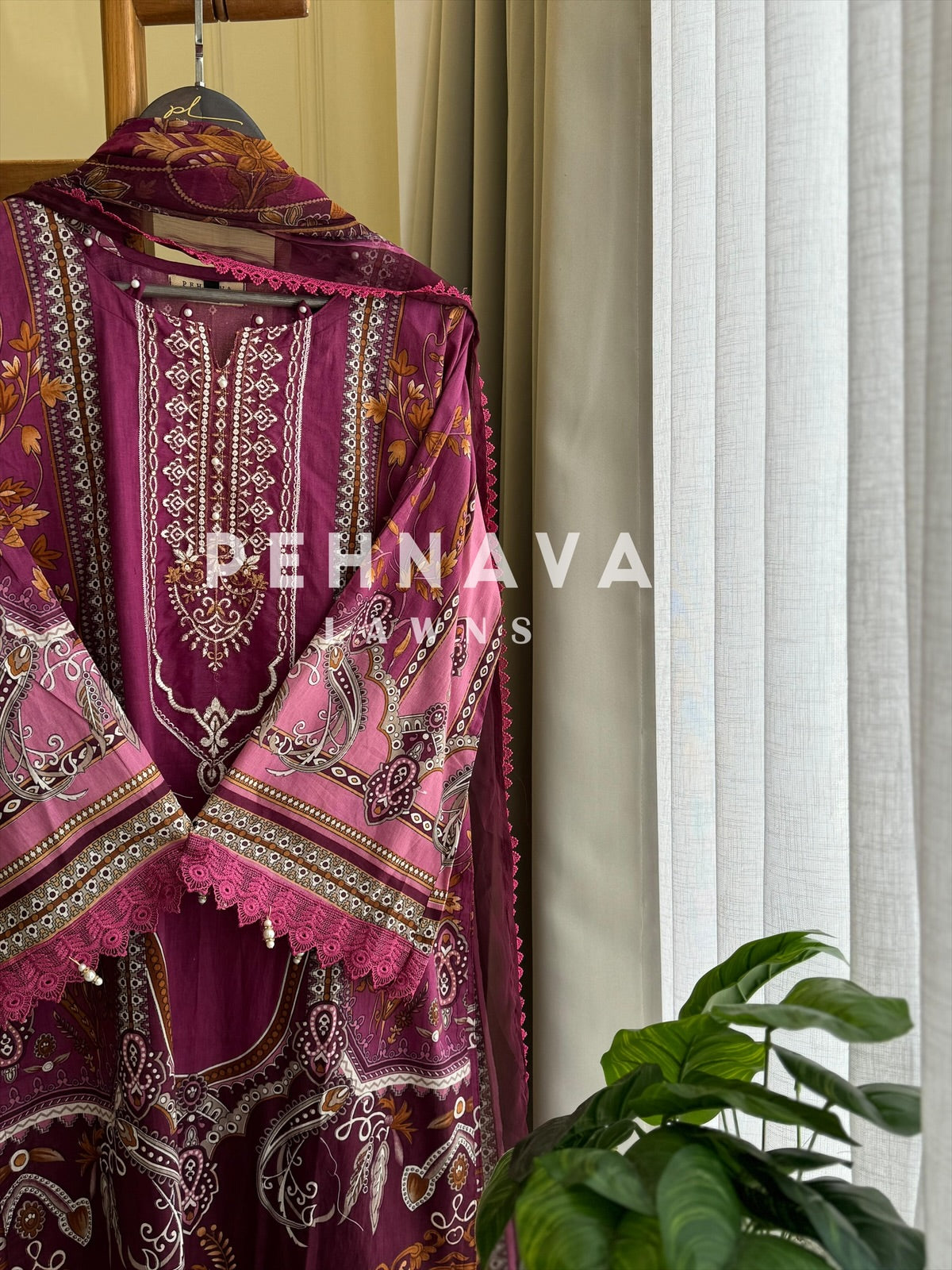 Classic Pakistani Lawn Suit