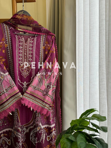 Classic Pakistani Lawn Suit