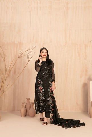 Tawakkal Afsanay Premium Semi Stitched Suit D-4920