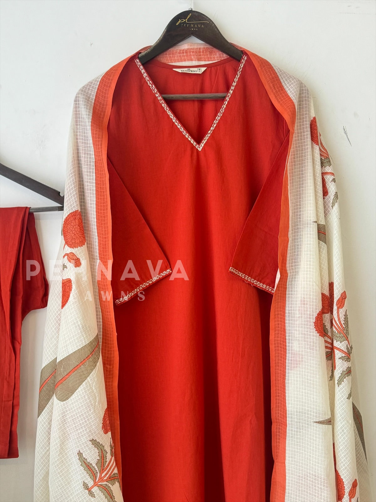 Printed Cotton Suit-3032 - Pehnava Lawns
