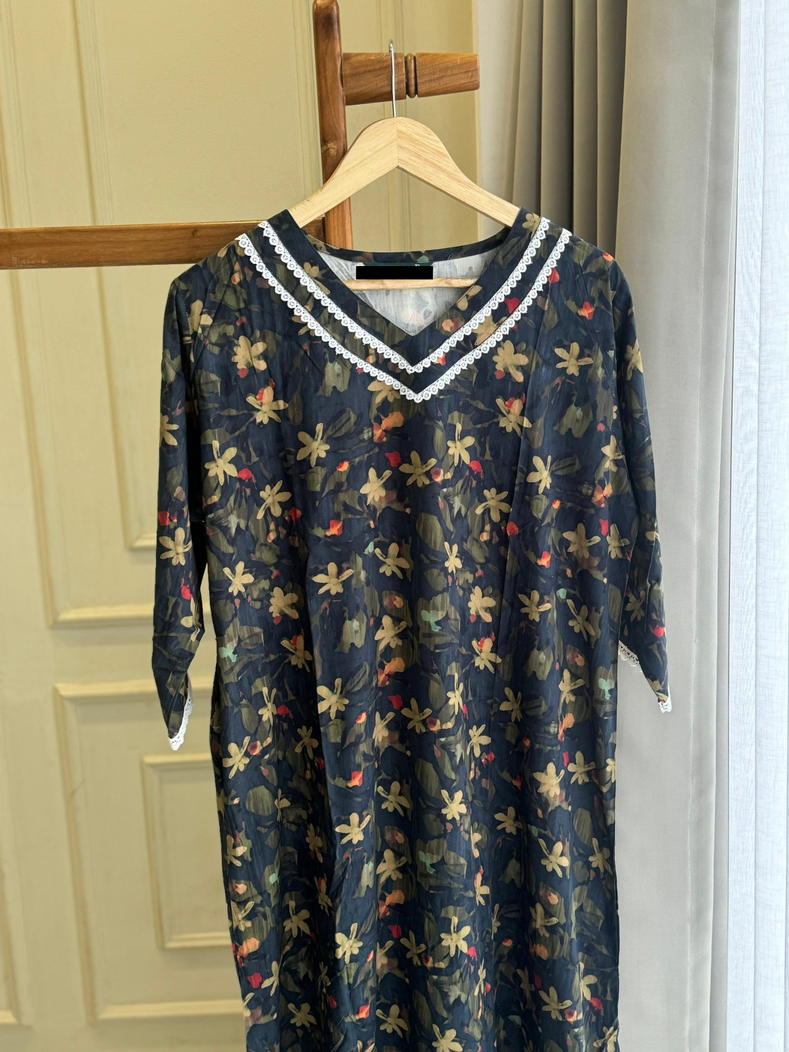 Imported Floral Night Dress-3