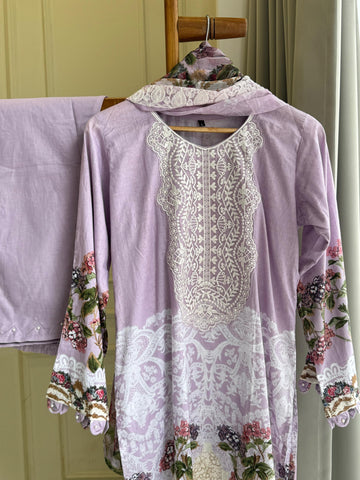 Trendy Pakistani Casual suit-4577