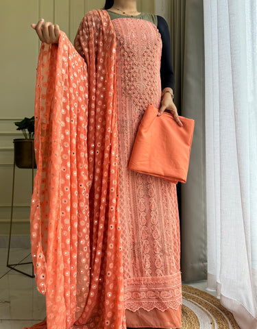 Party wear Georgette Suit