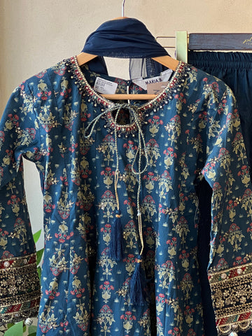 Kids party wear -ready to wear MKD-E25-05 - Pehnava Lawns