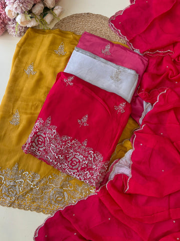 Handworked Un-stitched suit-8902