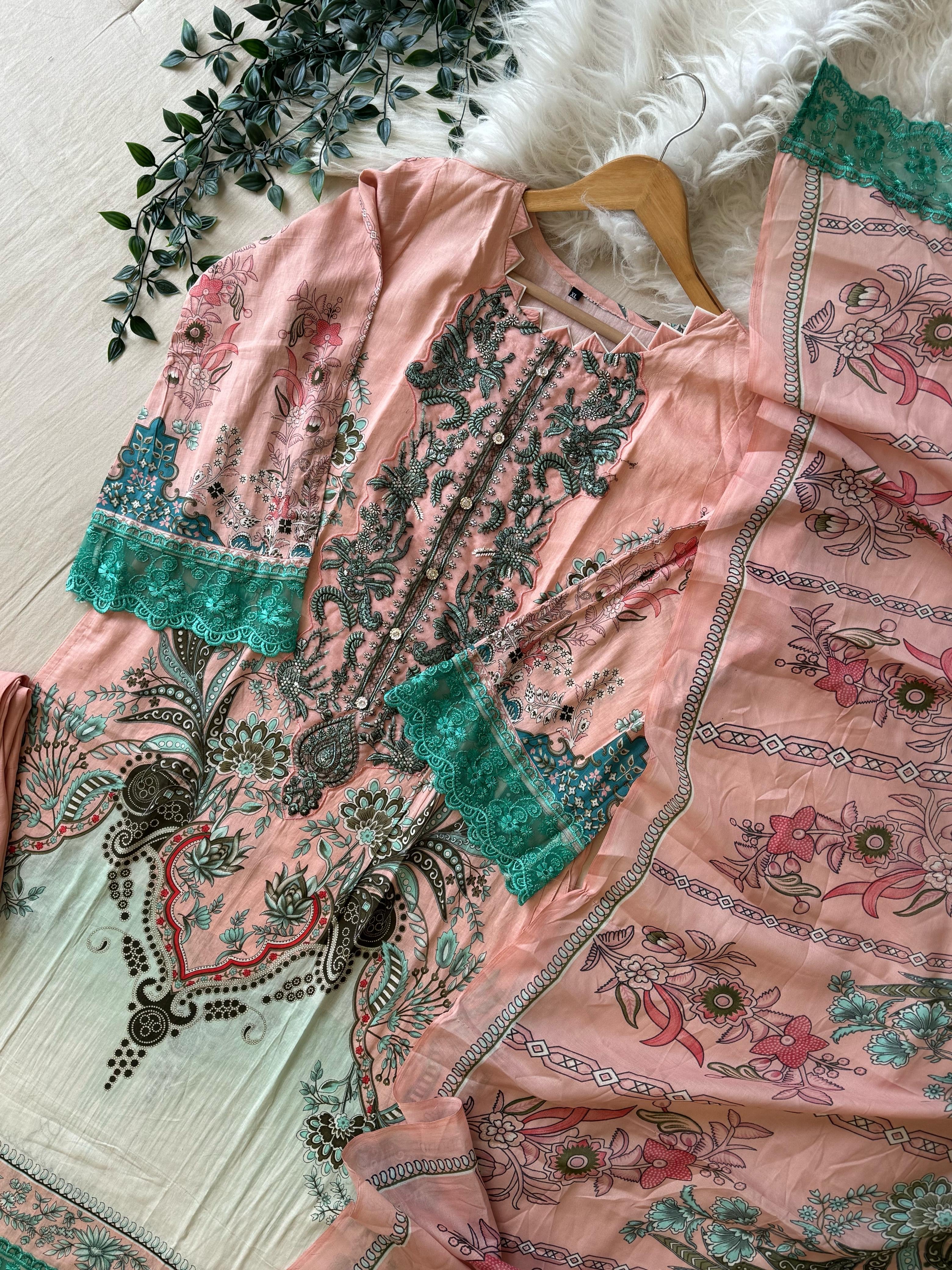 Trendy Cotton Casual Suit