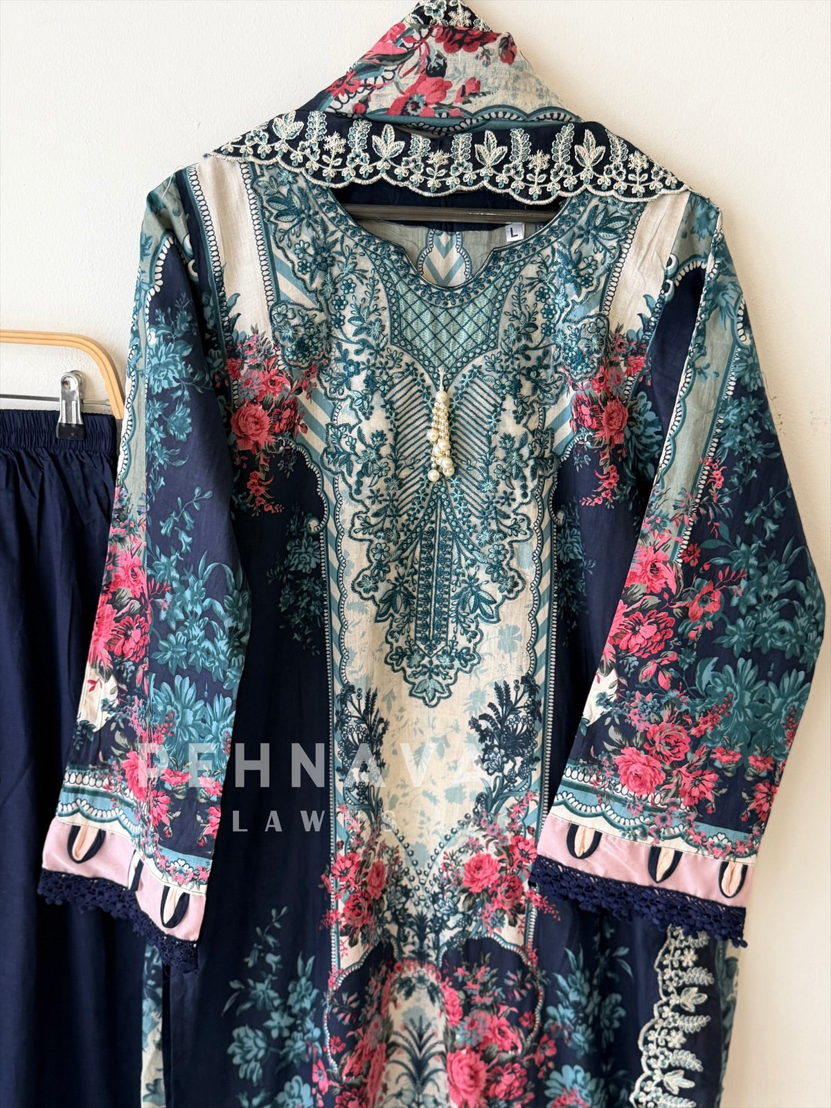 Embroidered Casual Ready To Wear Suit-408