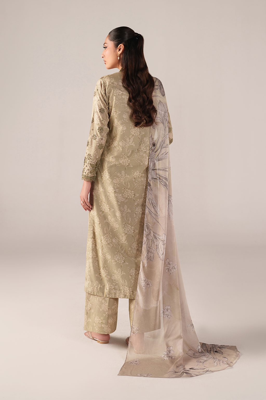 IZNIK Embroidered Printed Lawn SS-07 - Pehnava Lawns