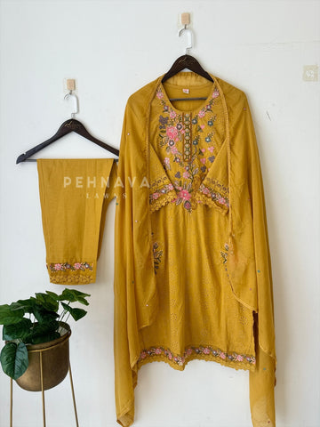Hakoba Cotton Suit Set 3197 BV2 - Pehnava Lawns